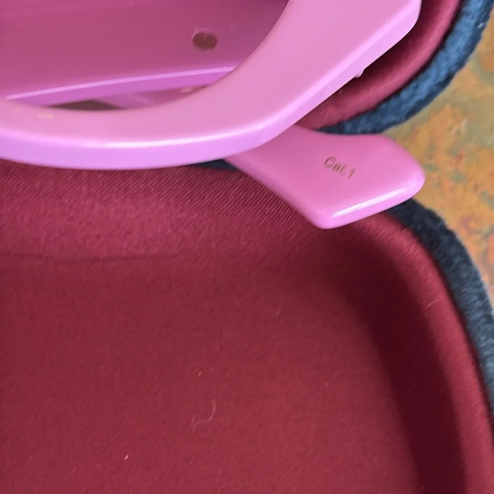 Gucci Pink Geometric Acetate Butterfly Sunglasses Oversized GG Logo w/ Case - Picture 12 of 13